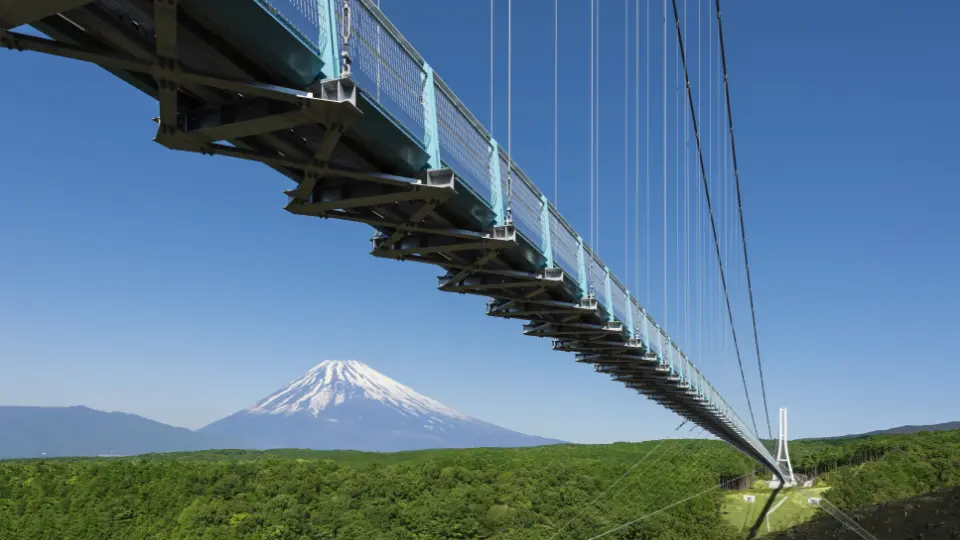 Enjoy majestic views from Mishima Skywalk, Japan’s longest pedestrian suspension bridge