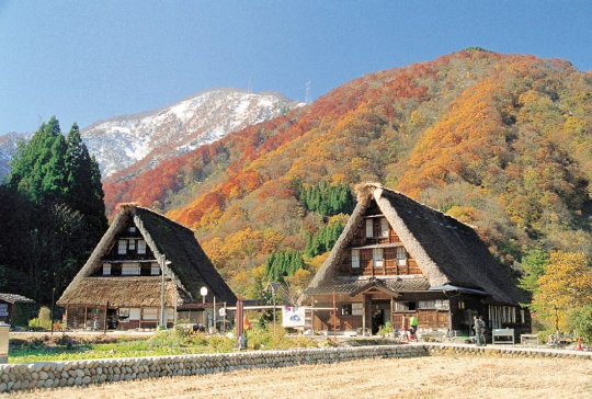 World Heritage Site Gokayama