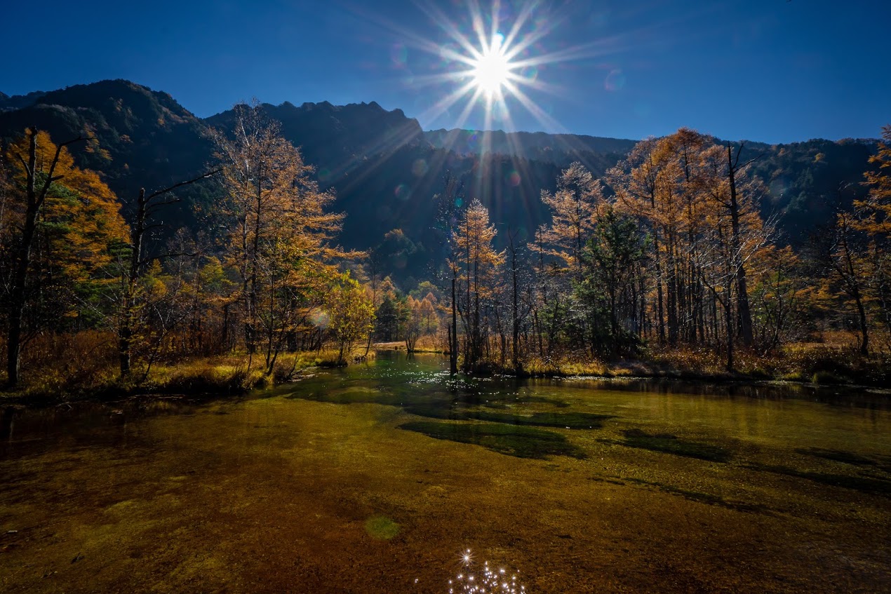 ④上高地田代池